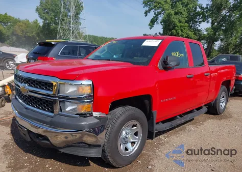 2014 Chevrolet Silverado 1500 Work Truck 2Wt из США, поврежденный, VIN 1GCVKPEHXEZ213743